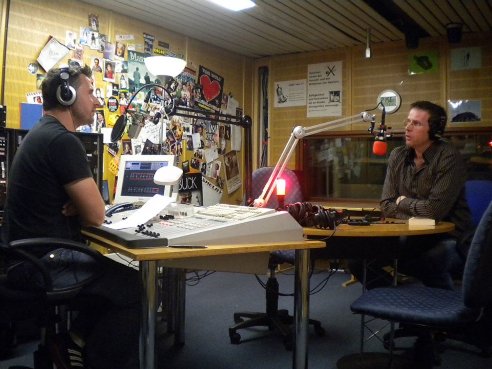 Im Radiostudio